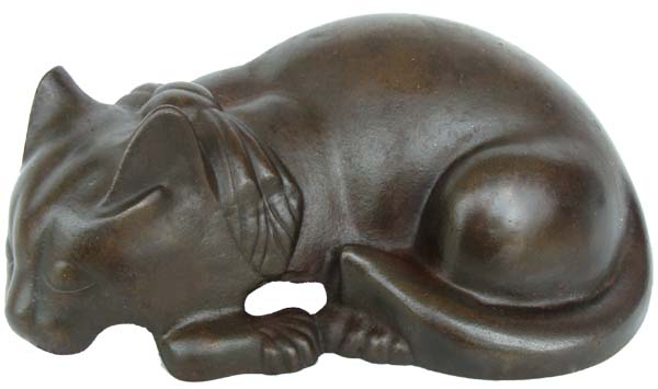 National's Sleeping Cat doorstop