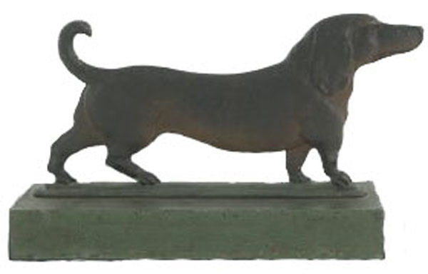 B&H's Dachshund doorstop