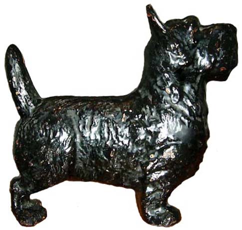 Spenser's Scottie doorstop
