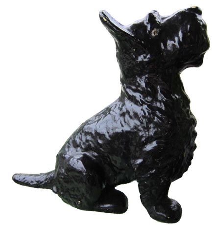 Spenser's Sitting Scottie doorstop