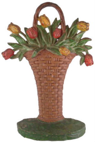 Hubley's Tulips doorstop